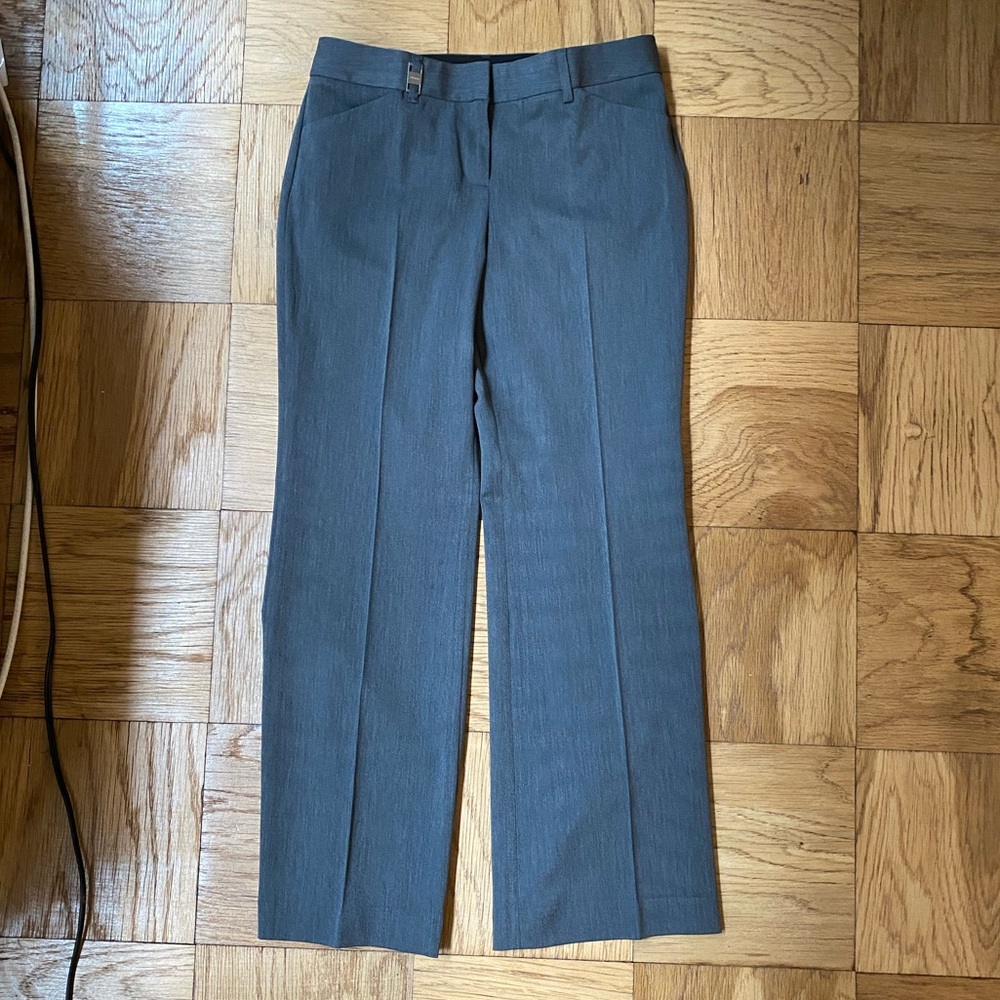 Express Editor dress suit pant in grey size 4S / 4 short!